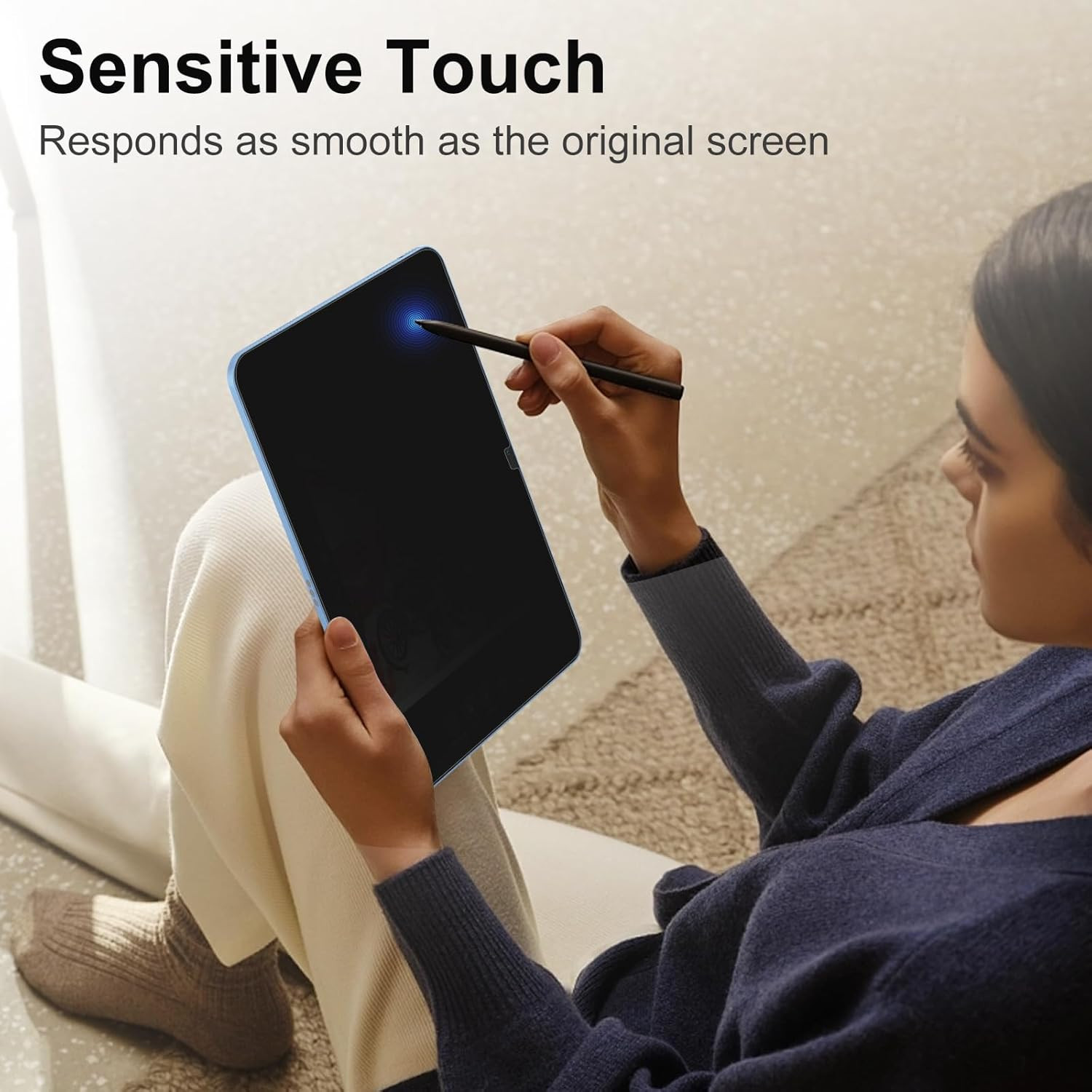 360° 4 Way Privacy Screen Protector for iPad A16 11th/ 10th Generation (11/10.9