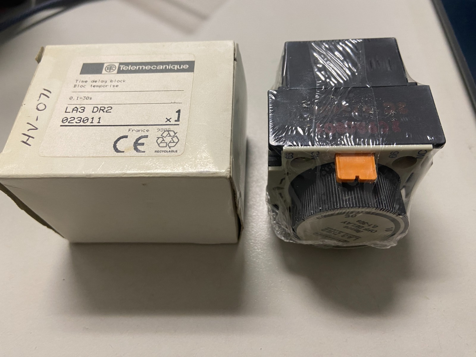 Telemecanique LA3DR2, Time Delay Block