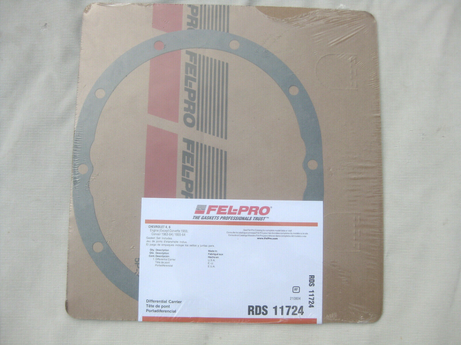 CHEVY Impala BelAir 1958 - 1964 Rear End 10-Bolt GASKET + Axle Shaft GASKET Set