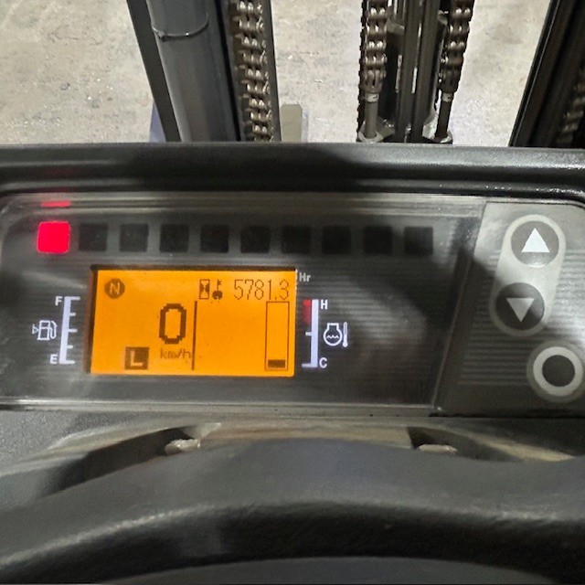 2019 Cat 2C5000 5000lb Used Forklift Triple Mast Sideshift LP Gas 5781 Hours