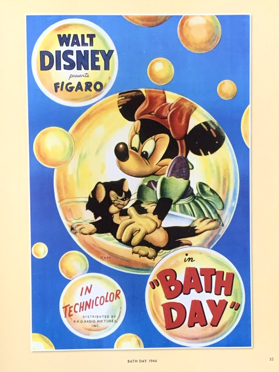 Pluto "Bubble Bee" Movie Poster 1949 Walt Disney RKO Pictures 0017