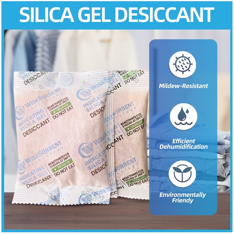 30Pcs 20g Silica Gel Packets, Desiccant Packs, Moisture Absorbers for Storage