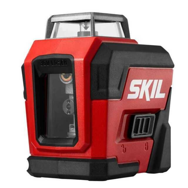 SKIL LL9322G-01 100ft Self-Leveling Green Cross Line Laser Rechargeable Battery