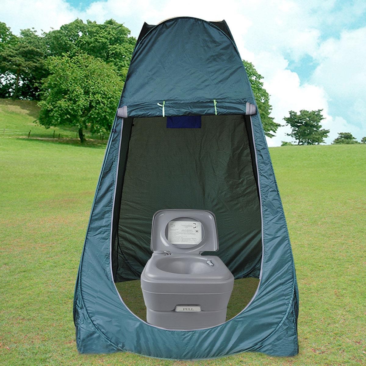 Camping Camper Motorhome Toilet 20L 5 Gallon WC Chemical Porta Potti Outdoor New