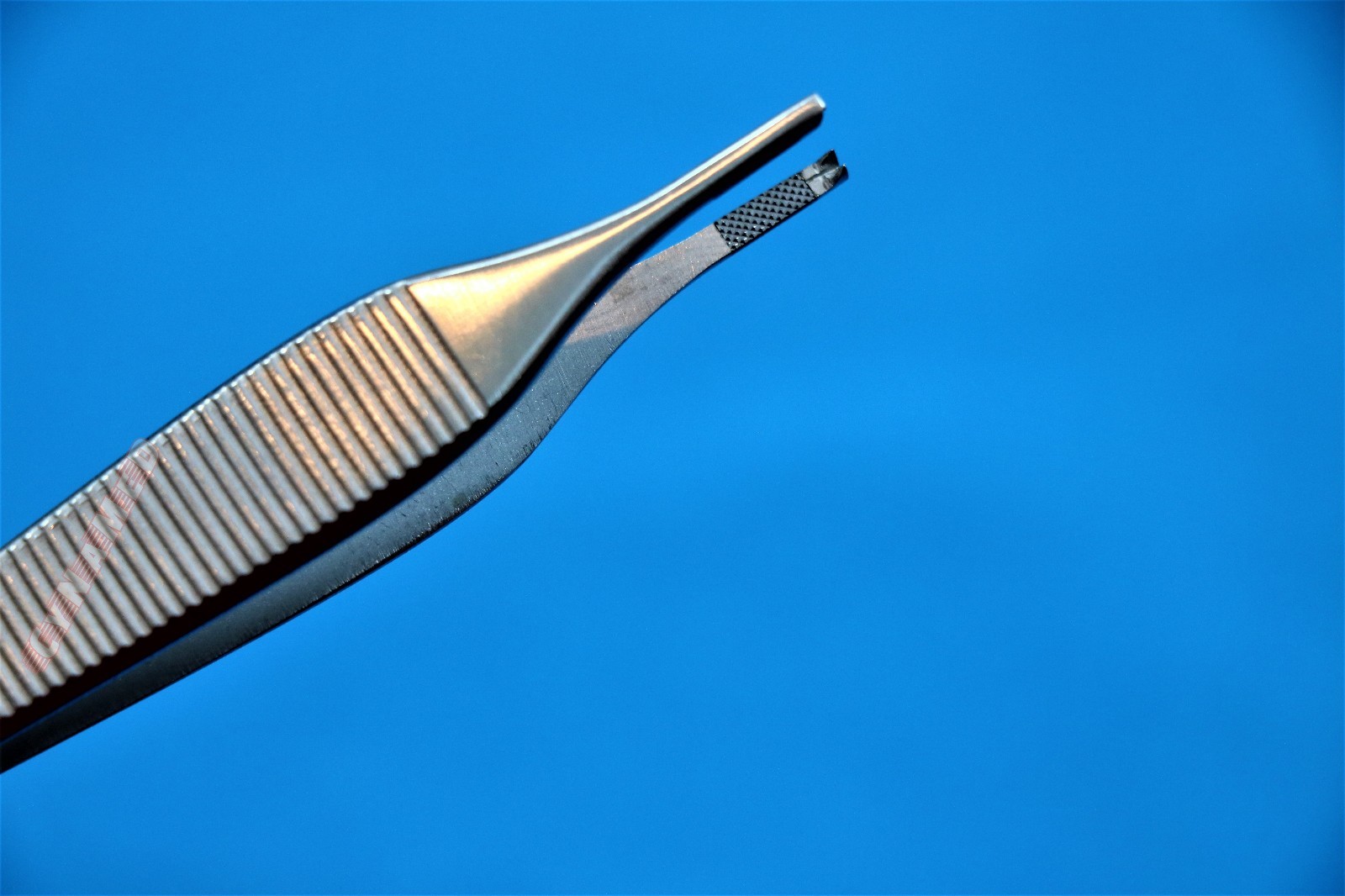 GERMAN T/C ADSON TISSUE KOCHER FORCEPS 1X2 TEETH 4.75" with tungsten carbide