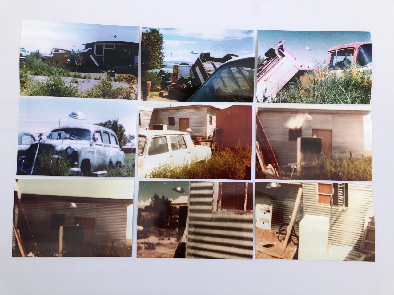 Rare Complete PAUL VILLA UFO NM Contactee Flying Saucer Full 74 Photo Set Lot!