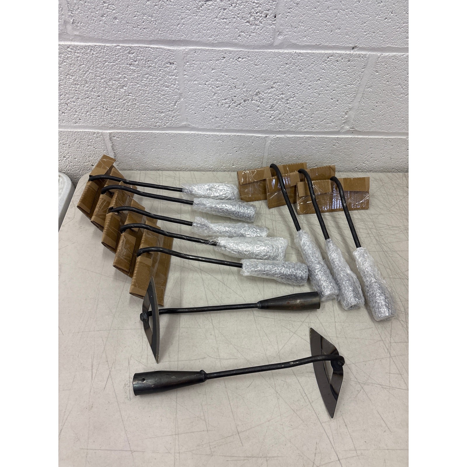 LOT-OF-10 Garden Hoe All-Steel Hardened Hollow Hoe Weeding, Garden Edger Weeder