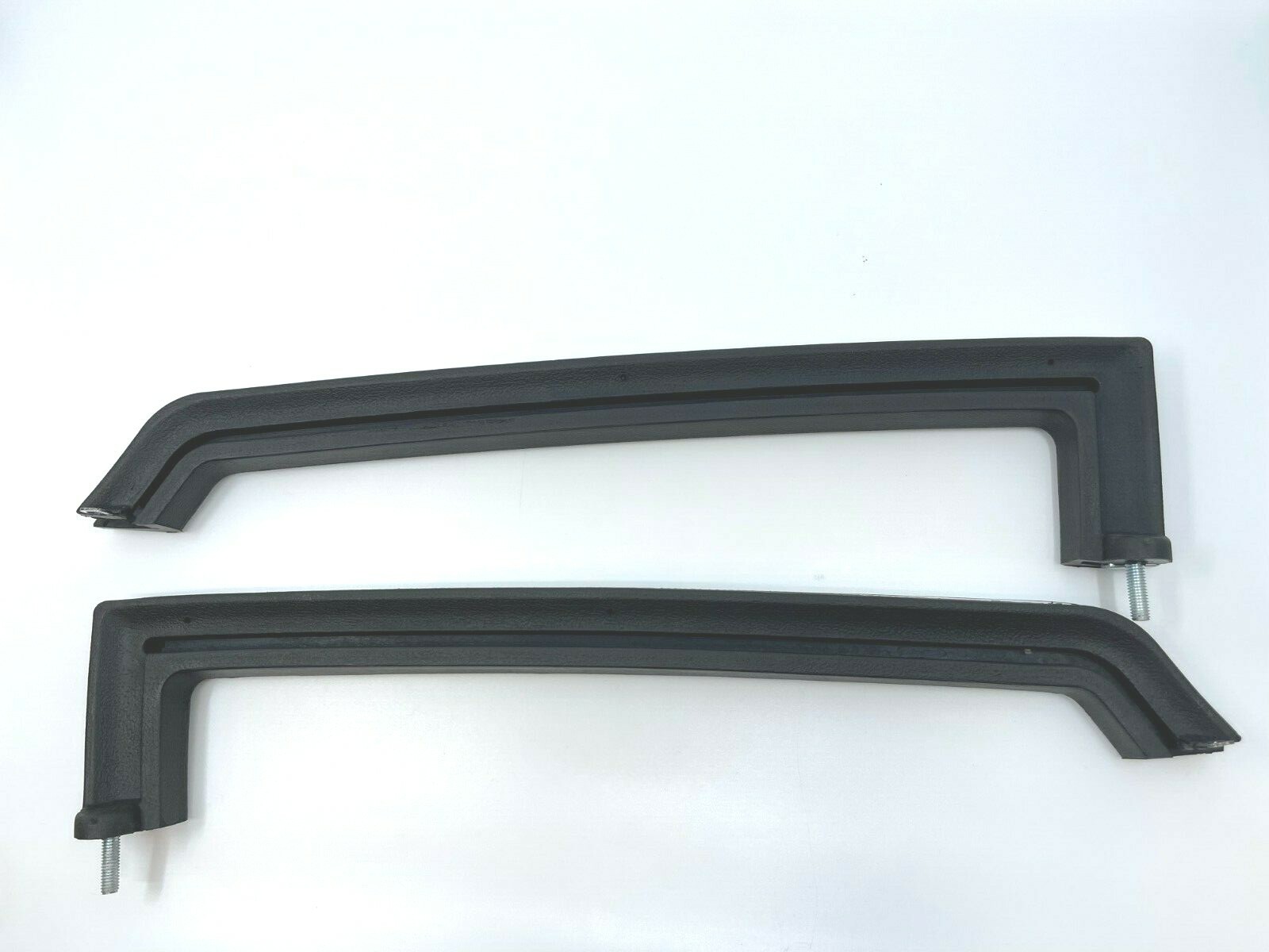 2 pcs Pair Door Pocket Upper Trim Assembly w/ Chrome Trim for Porsche 911 68-73