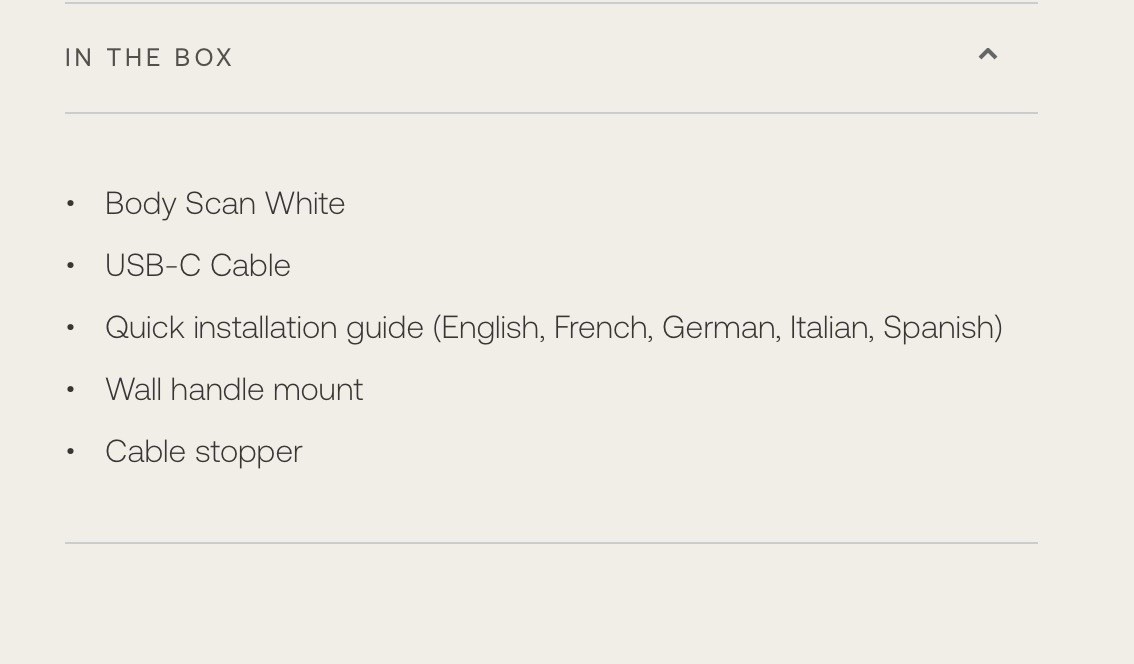WITHINGS Body Scan - Smart Scale with Segmental Body Composition Analysis