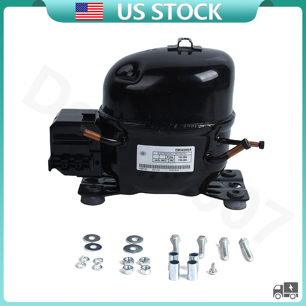 Compressor Assembly R-134A 115V 60Hz For Sub Zero Embraco EMU30HSC 700-6959