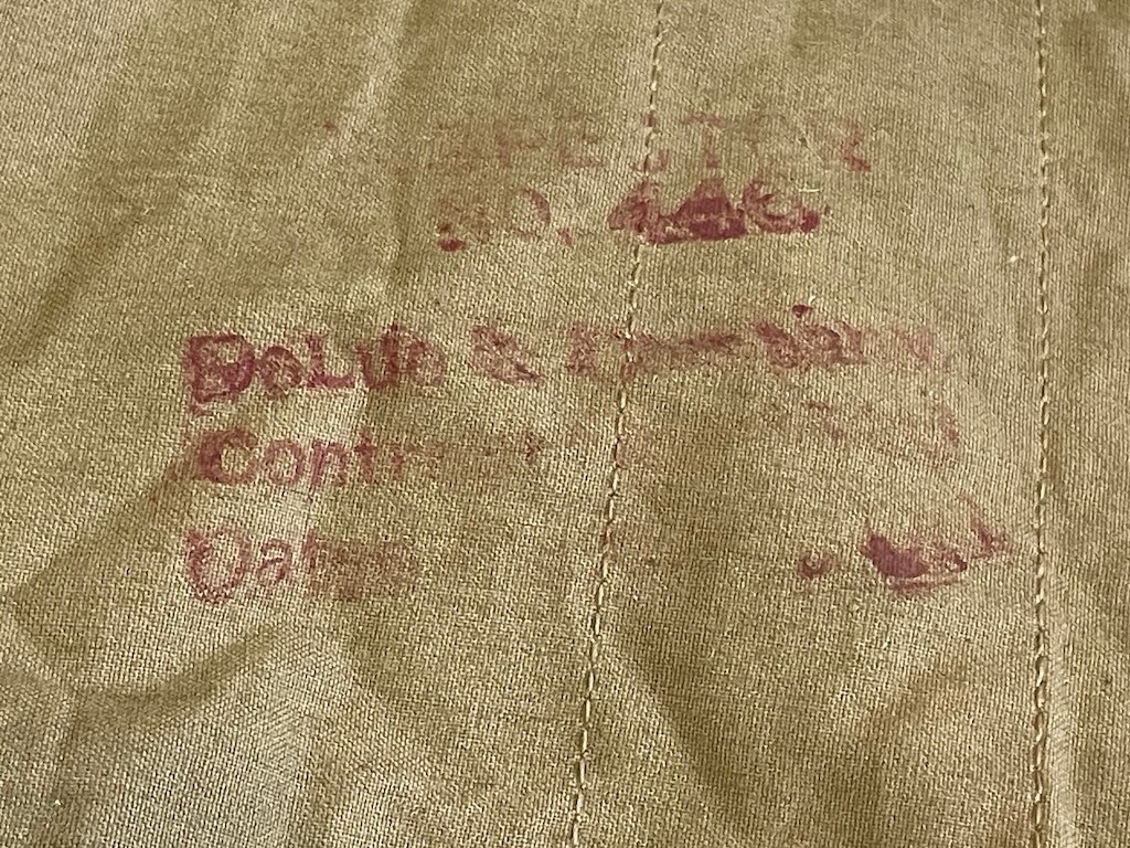 Original M1910 US Military Shelter Half EARLY RARE WW1 Doughboy Pre WW2 Tent Pup