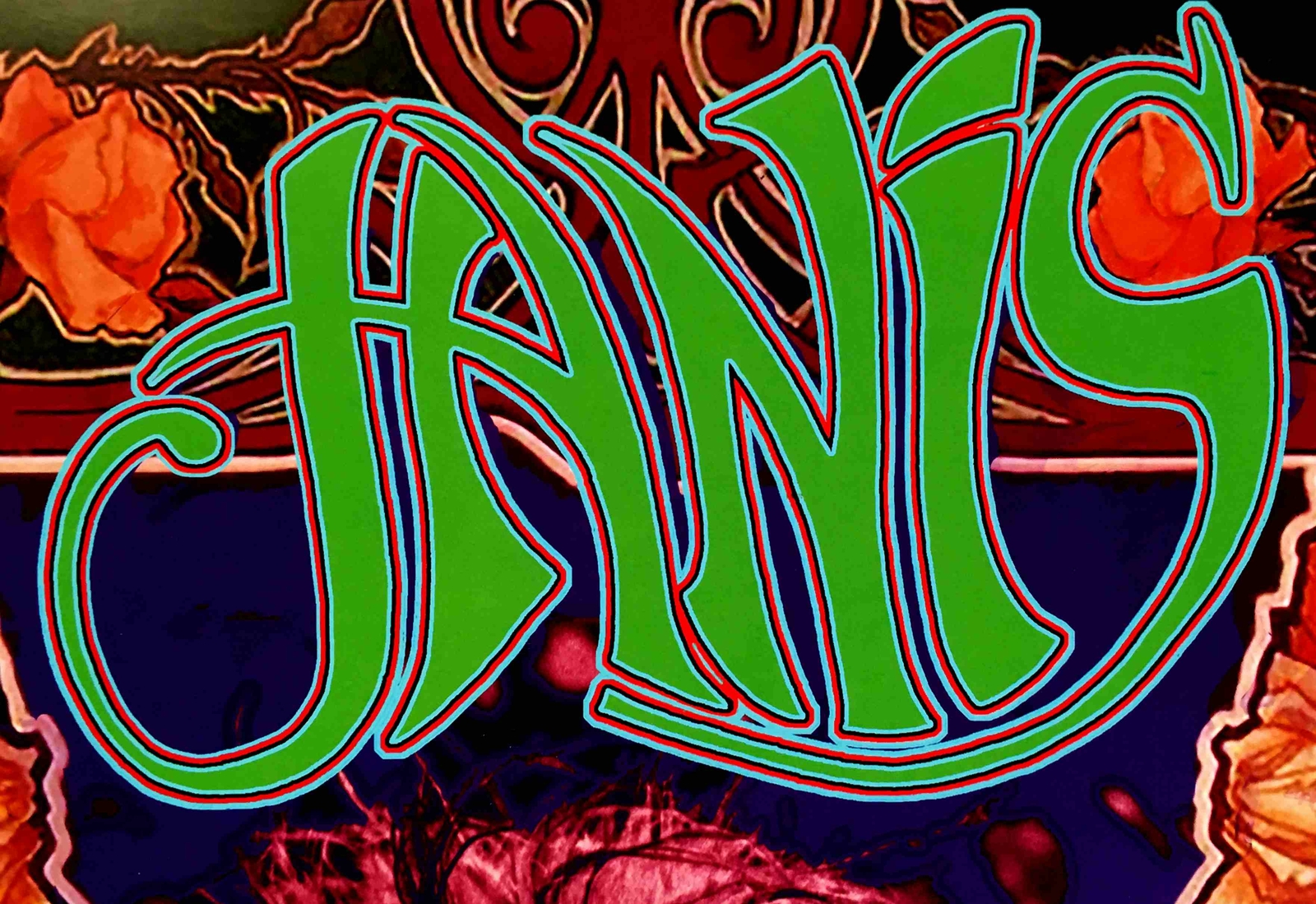 Janis Joplin Poster Original Litho Family Commission Hand-Signed Bob Masse COA