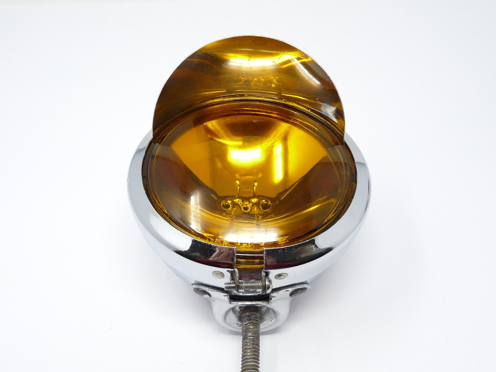 VINTAGE HARLEY DAVIDSON GUIDE 62 PANHEAD AUXILIARY FOG PASSING SPOT LAMPS LIGHTS