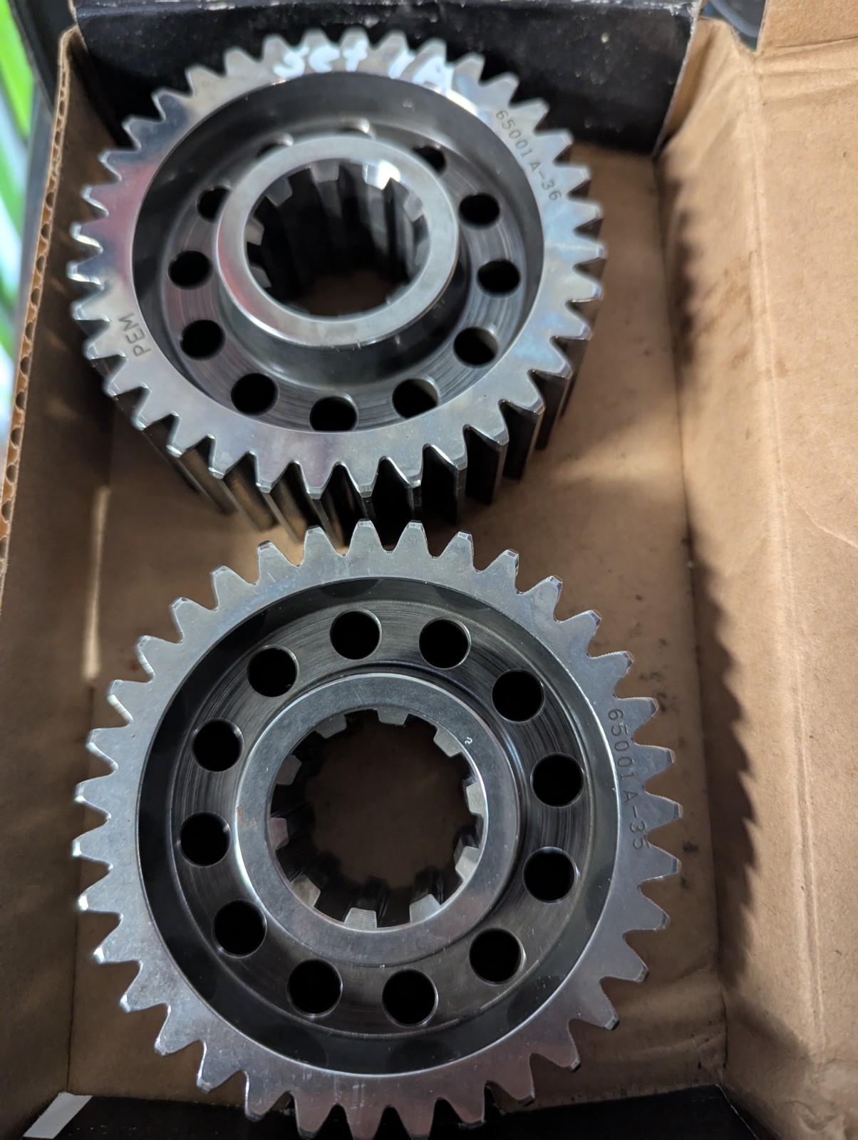 PEM # 65001 set 1 Premium Lightweight Quick Change Gear Set