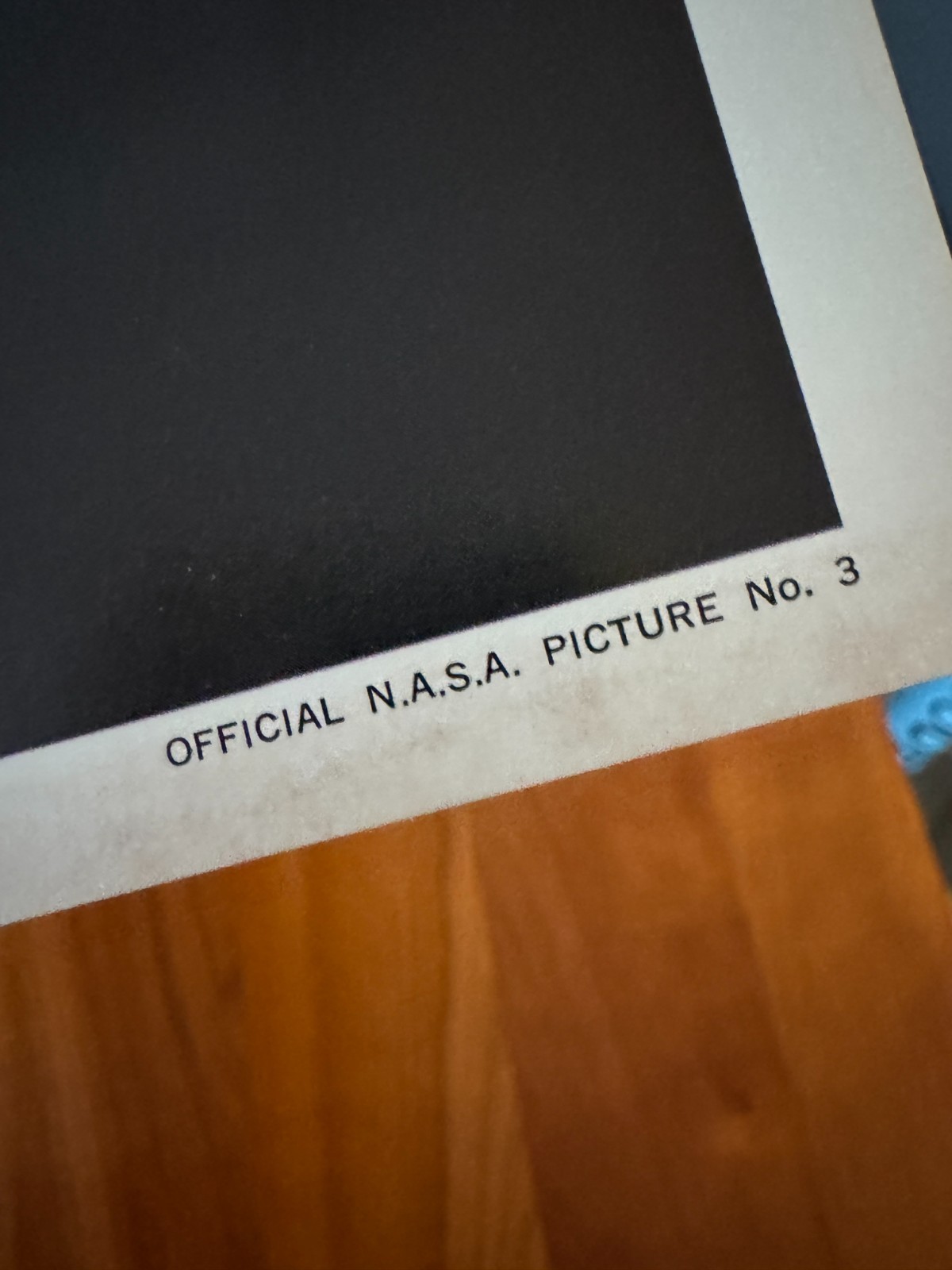 VINTAGE! Set of 2 Official Late 1960s NASA Pictures Space Exploration Moon Earth