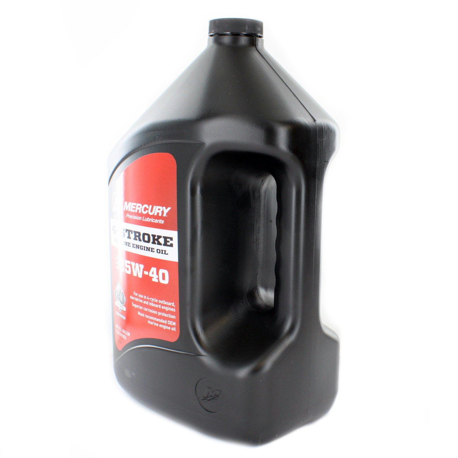 Mercury Marine New OEM 4-Stroke 25W-40 Conventional Oil 1 Gal., 92-8M0078628