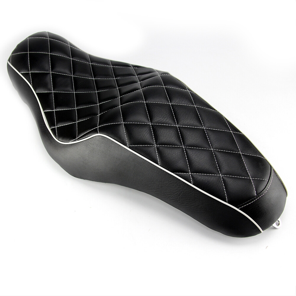 Motorcycle Driver Passenger Two Up Seat For Harley Iron 1200 883 48 Sportster XL