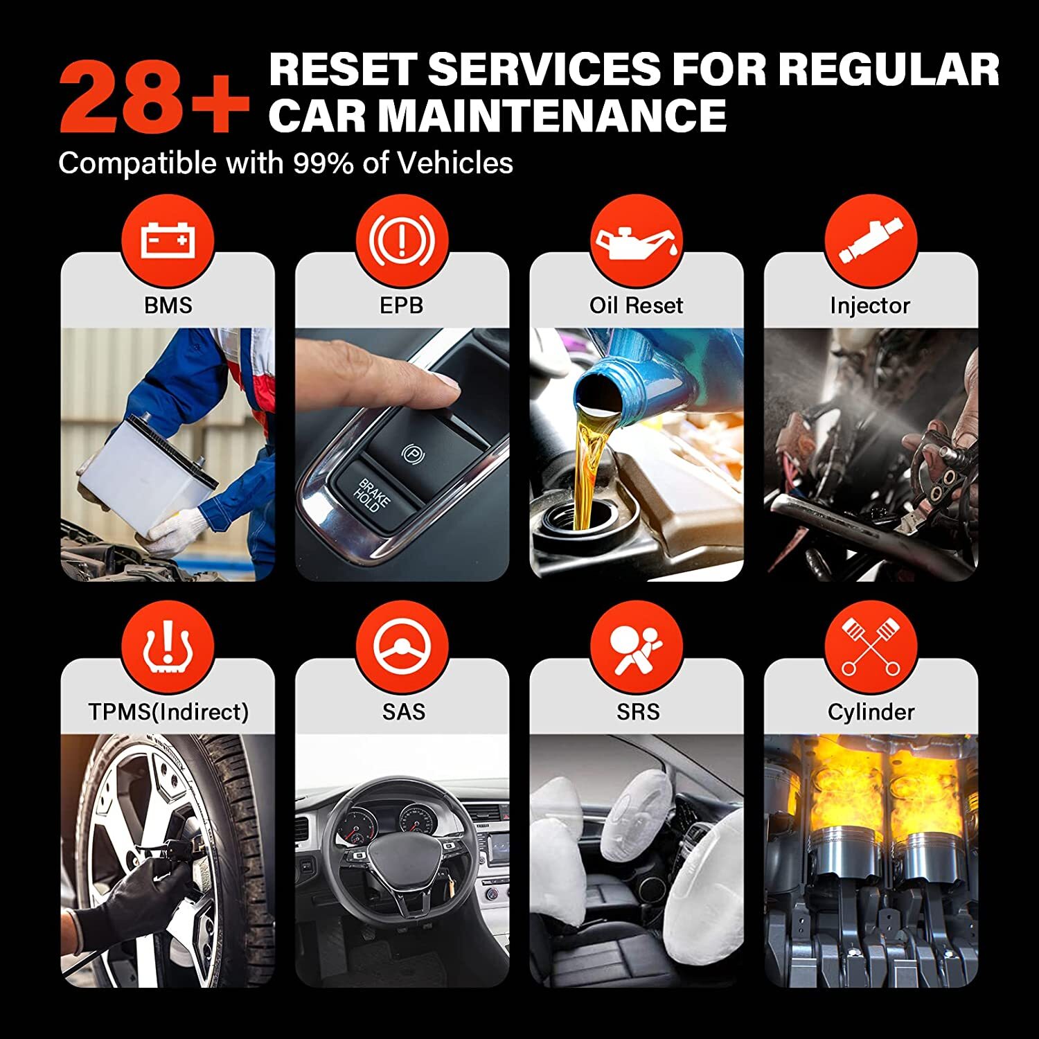 2023 Autel MaxiCOM MK808S Bidirectional Car Diagnostic Scanner Tool Key Coding