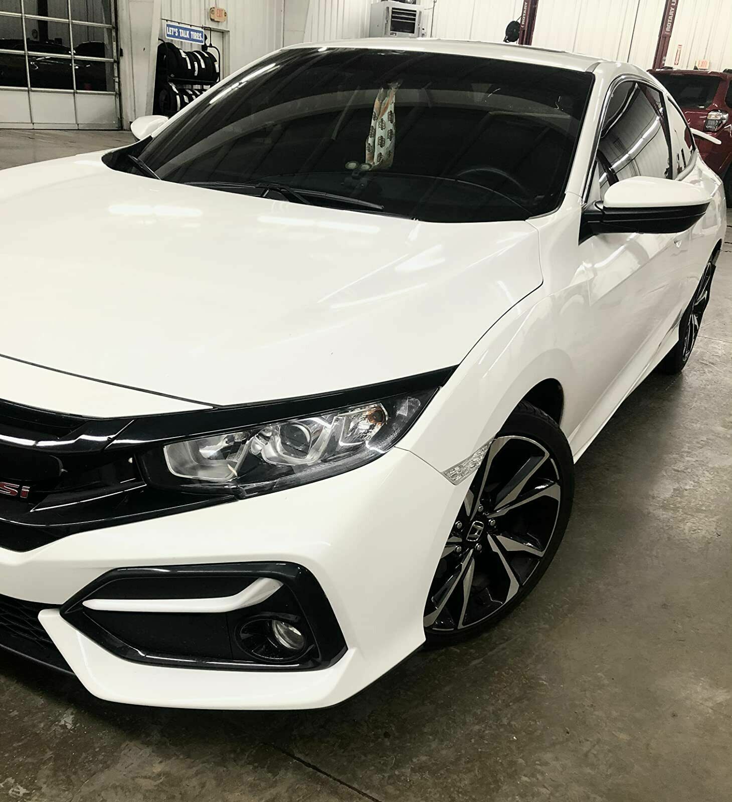 Pair Clear LED Side Lamp Turn Marker Signal Light For Honda Civic 2016-20 2021