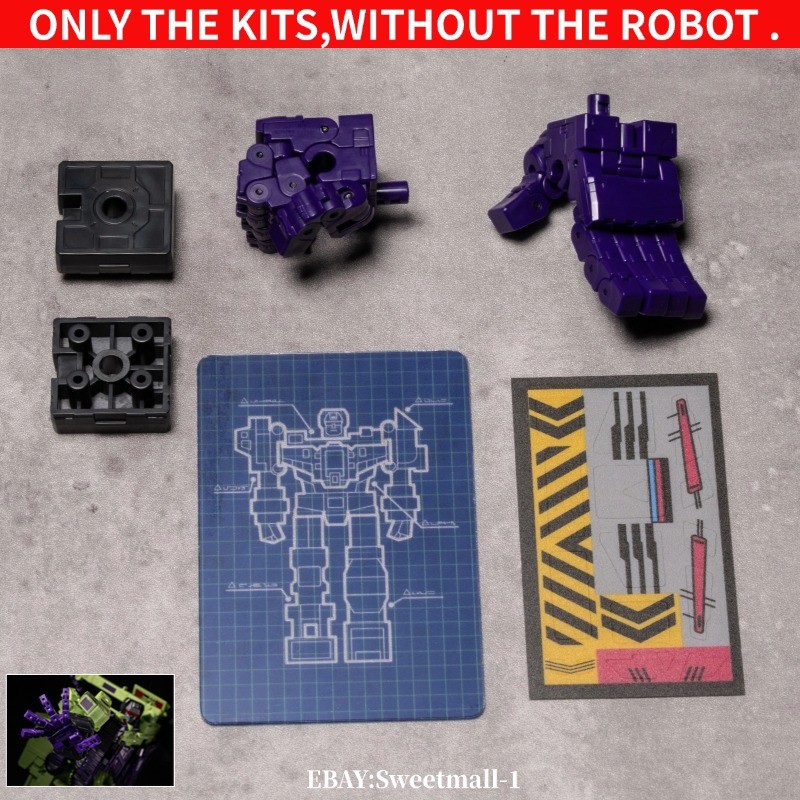NEWBEE NB-02 Devasation‘s Hand Upgrade Kit For SS86 Devastator ABS Accessories