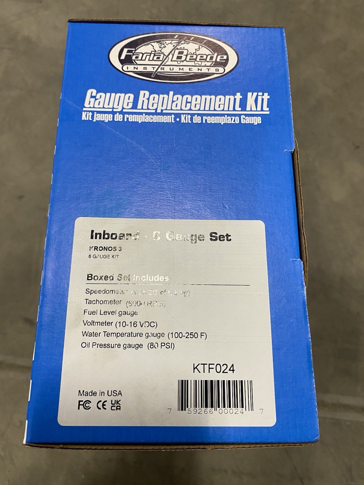 Faria KTF024 6000W Kronos Boxed Set