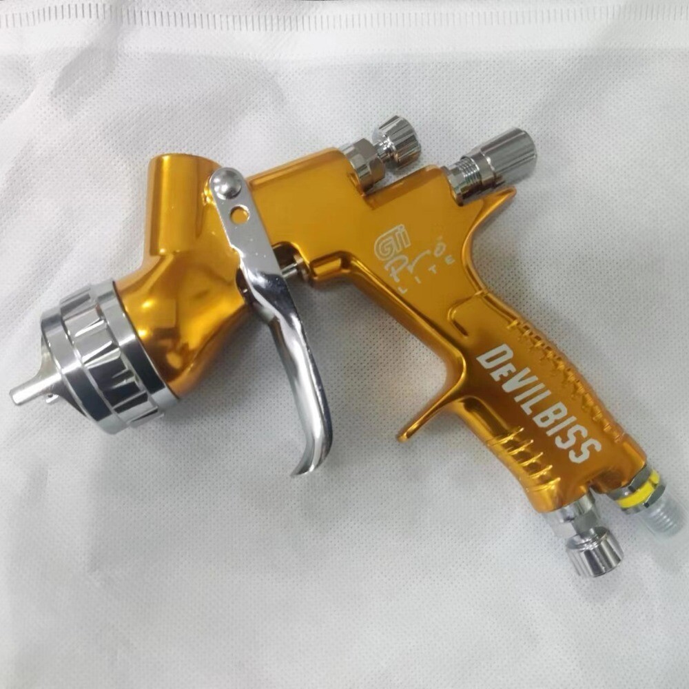 For Devilbiss Gold Tool Pistol Spray Gun Paint Cars GTI PRO LITE 1.3mm TE20