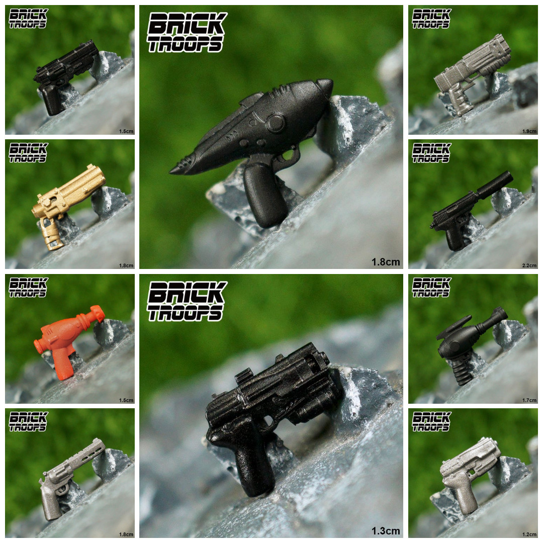 Leyile Wasteland Weapons for Minifigures -Pick Style!-  NEW Brick Troops