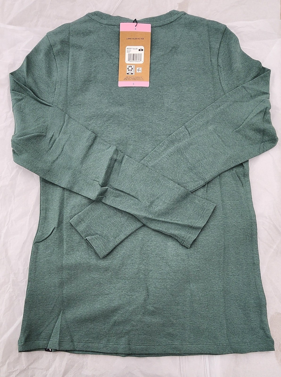 Eddie Bauer Women's Classic Fitted Crewneck Long Sleeve Shirt