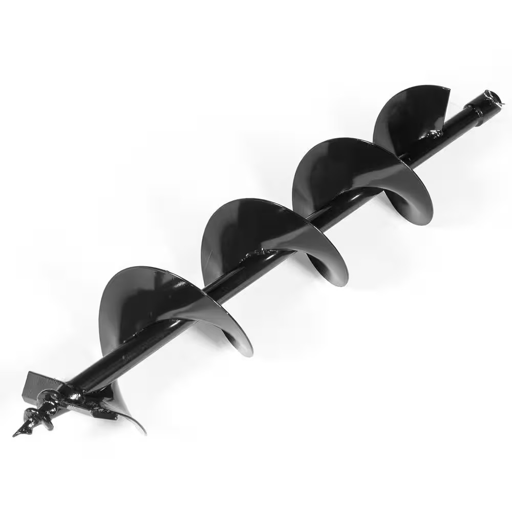 6 In. Post Hole Digger Earth Auger Bit