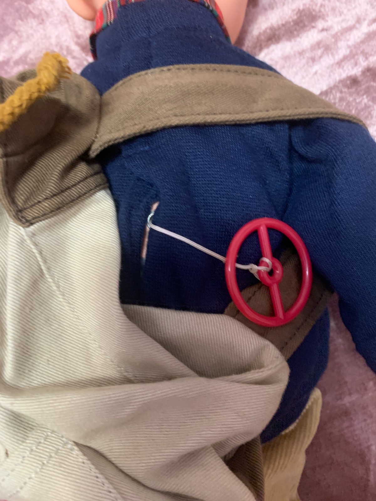 Vintage 90s Home Alone 2 18" Talking Kevin Doll Set Lost In New York Pull String