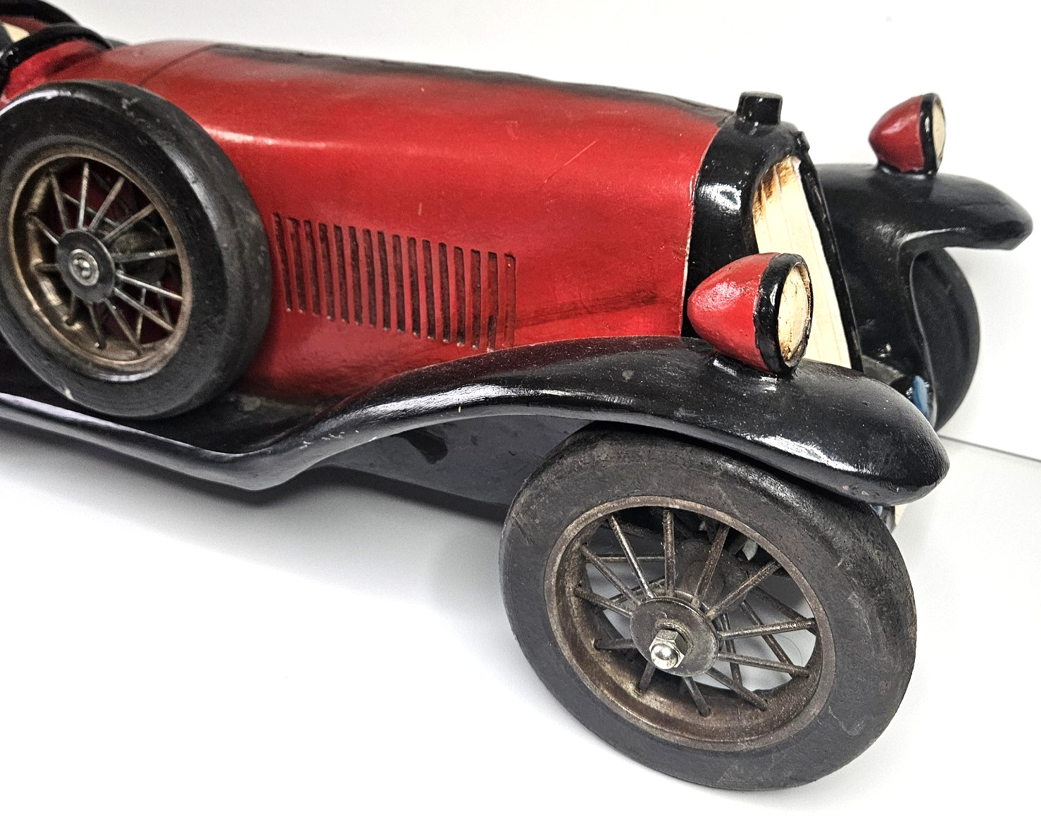 Vintage Classic Antique 1926 Roadster Wooden Replica Allan Agohob