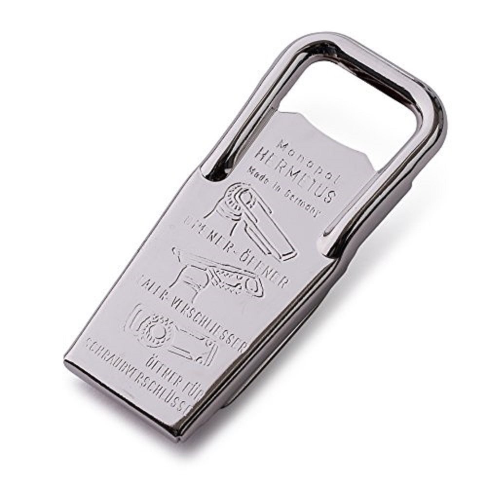 Germany Hermetus Steel 3-in-1 Resealer Beer Bottle Opener