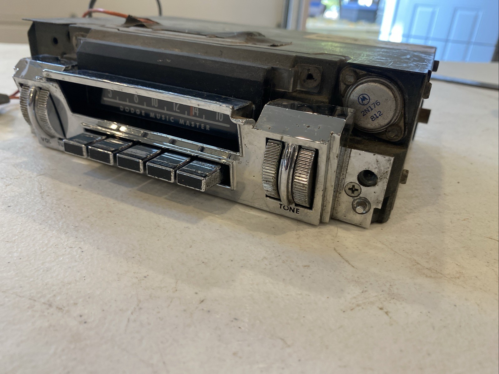 1967 1968 Dodge Polara Monaco WORKING AM radio 2864884 Mopar 67 68 Music Master