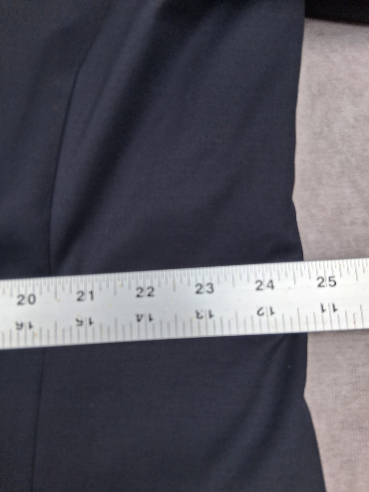 Hart Schaffner Marx Blazer Men 48L Navy Blue Chicago Fit Wool Blend Sport Coat