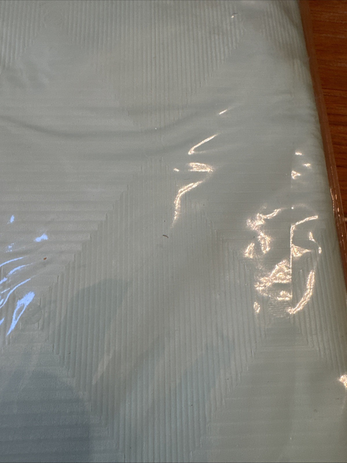 Martha Stewart Everyday Vinyl Shower Curtain Pale Sage 70W X 71L