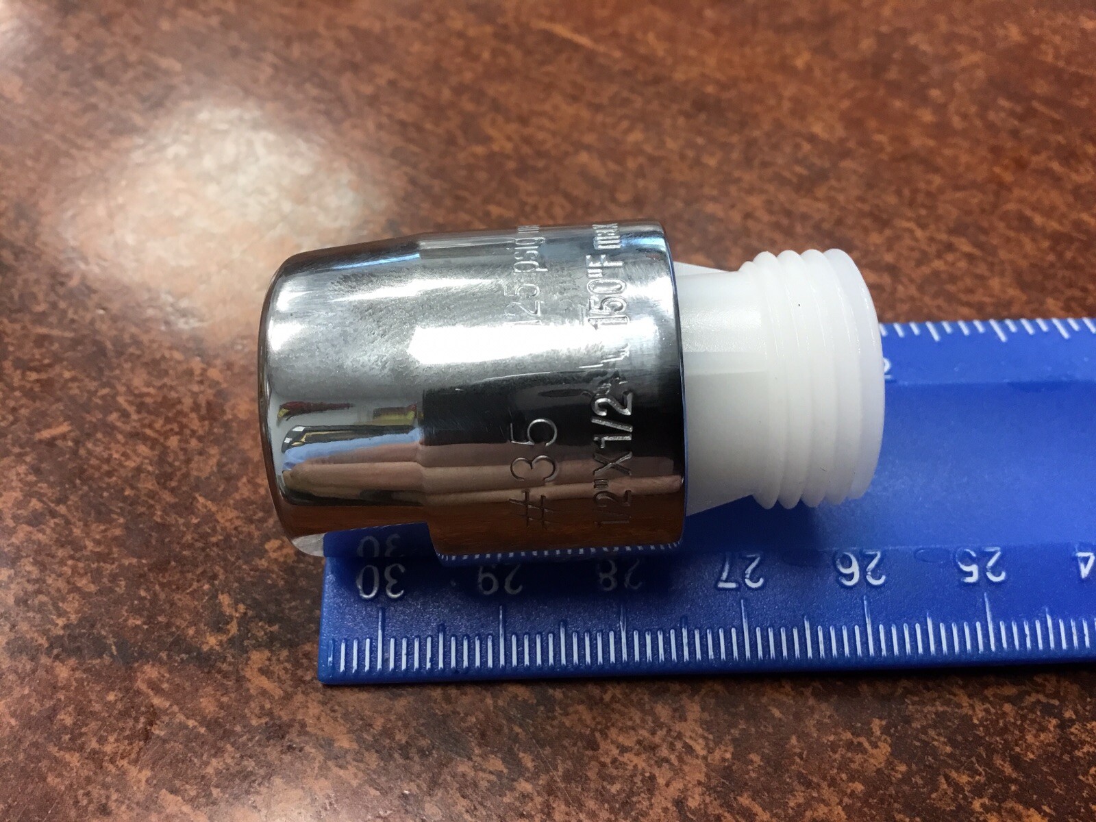 Newport Brass 1/2 Inch Hand Shower Vacuum Breaker Chrome VISENTIN #35 Free Ship