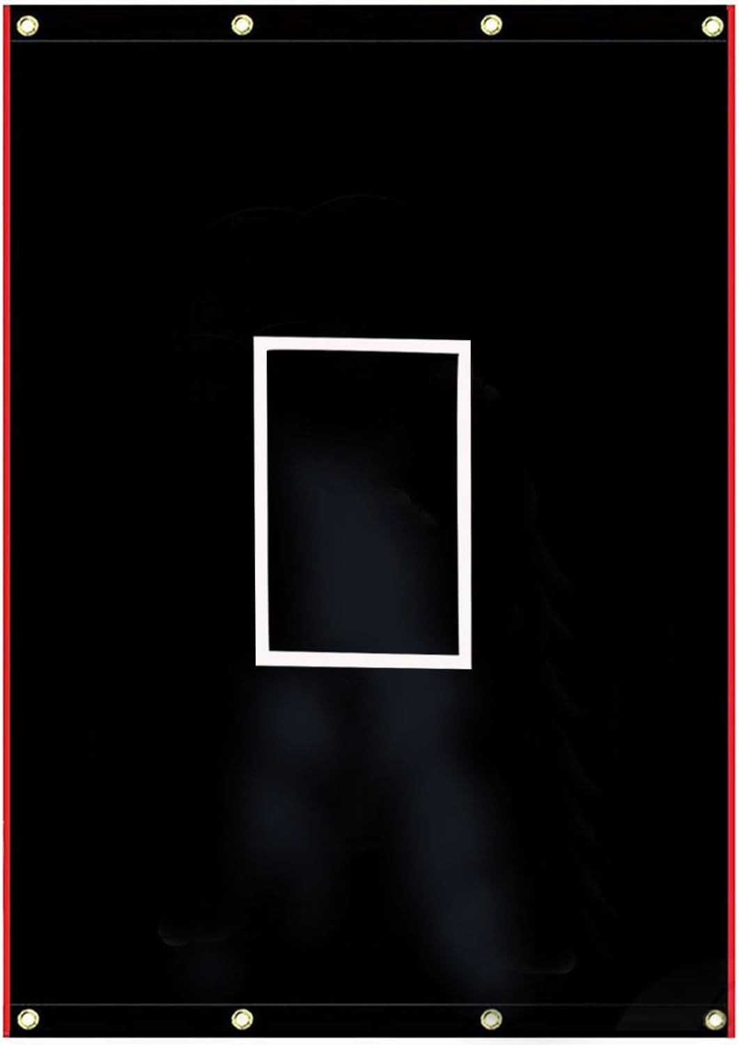 Batting Cage Backstop with Strike Zone Heavy Duty PVC Coated Oxford Fabric Vinyl