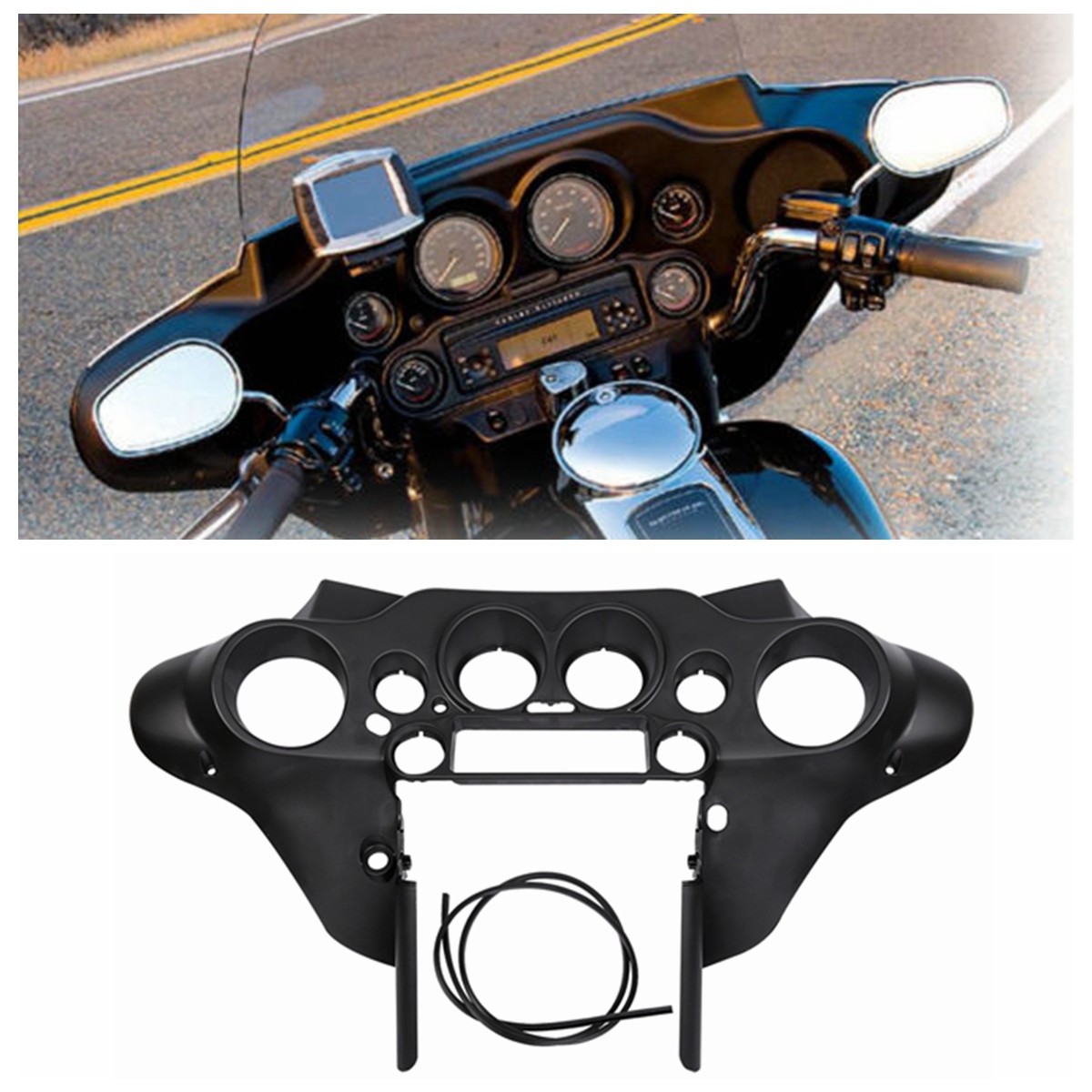 Front Batwing Inner /Outer Fairing For Harley Touring Electra Street Glide 96-13