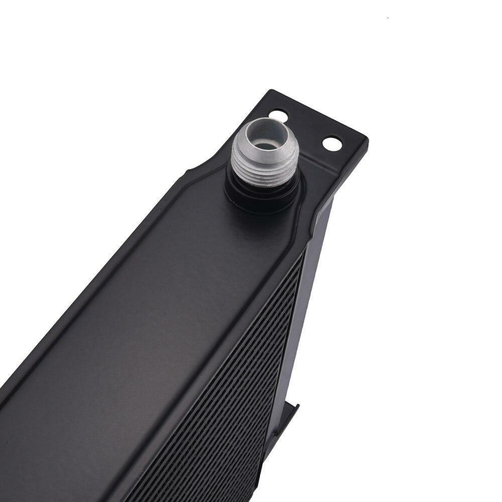 34 ROW HEAVY DUTY ENGINE TRANSMISSION OIL COOLER 8AN FITTINGS ELECTRIC FAN KIT