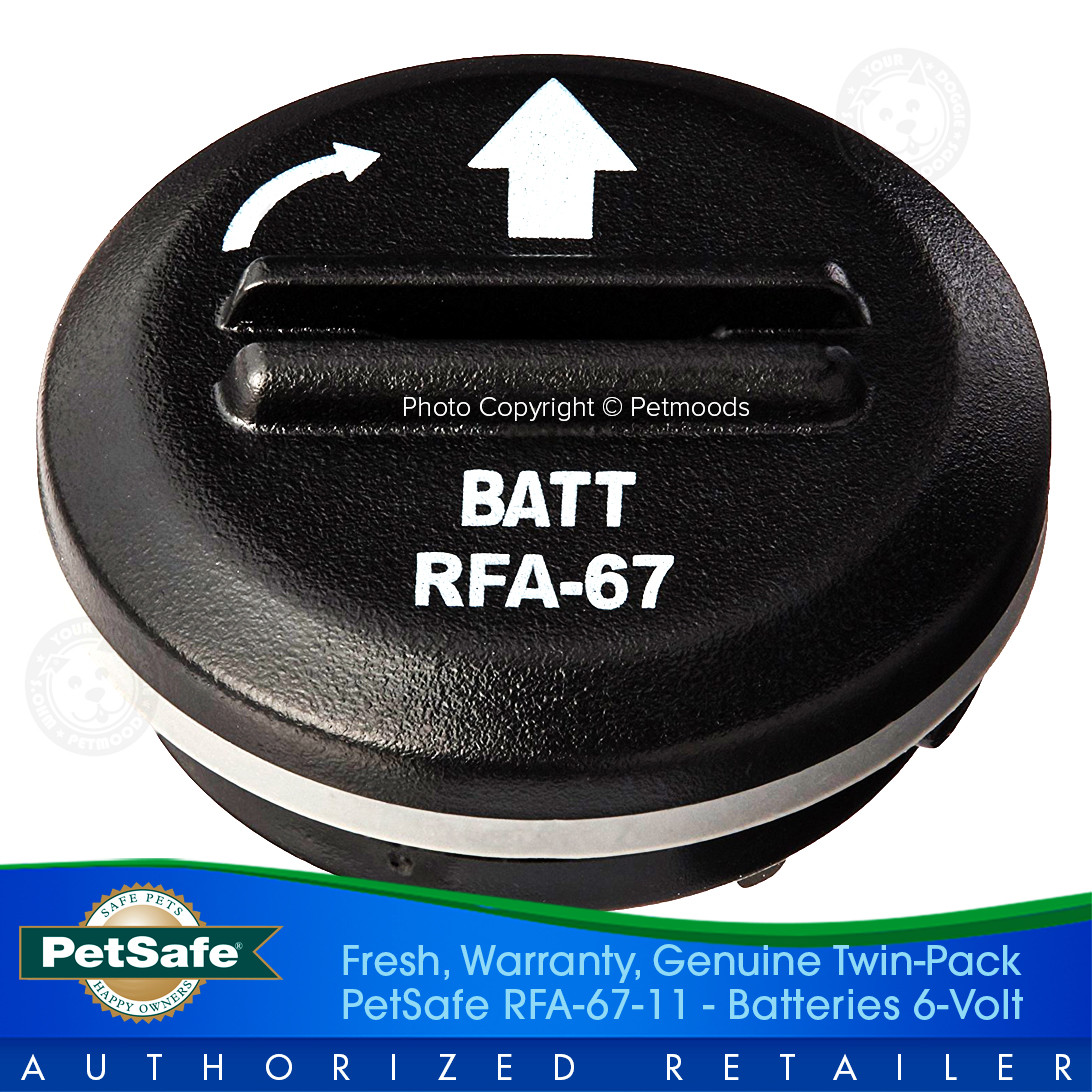 PetSafe RFA-67D-11 Batteries 6V for Dog Fence Collar Receiver PIF-275-19 PUL-275