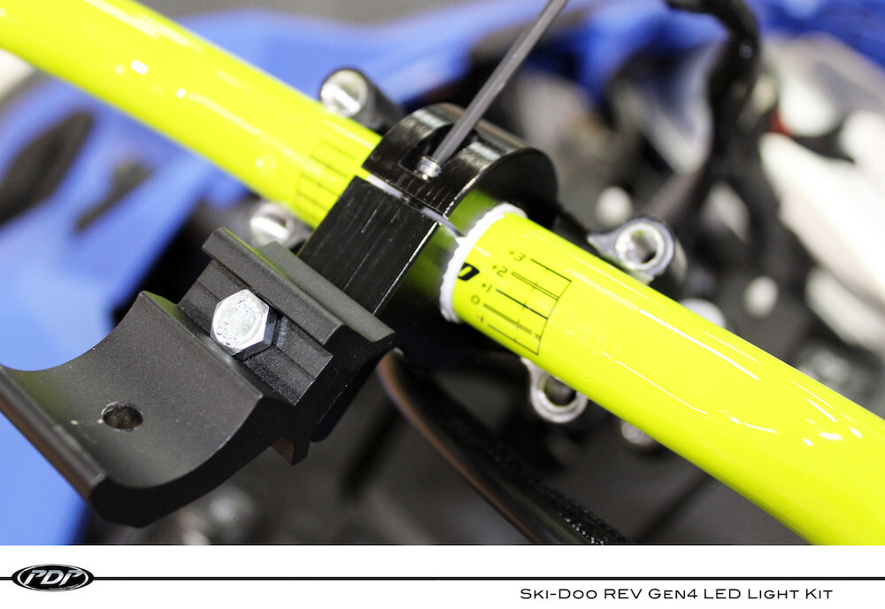 Ski Doo Gen4 850 SUMMIT / MXS LED Auxilary Light Bar w/Mount and Harness