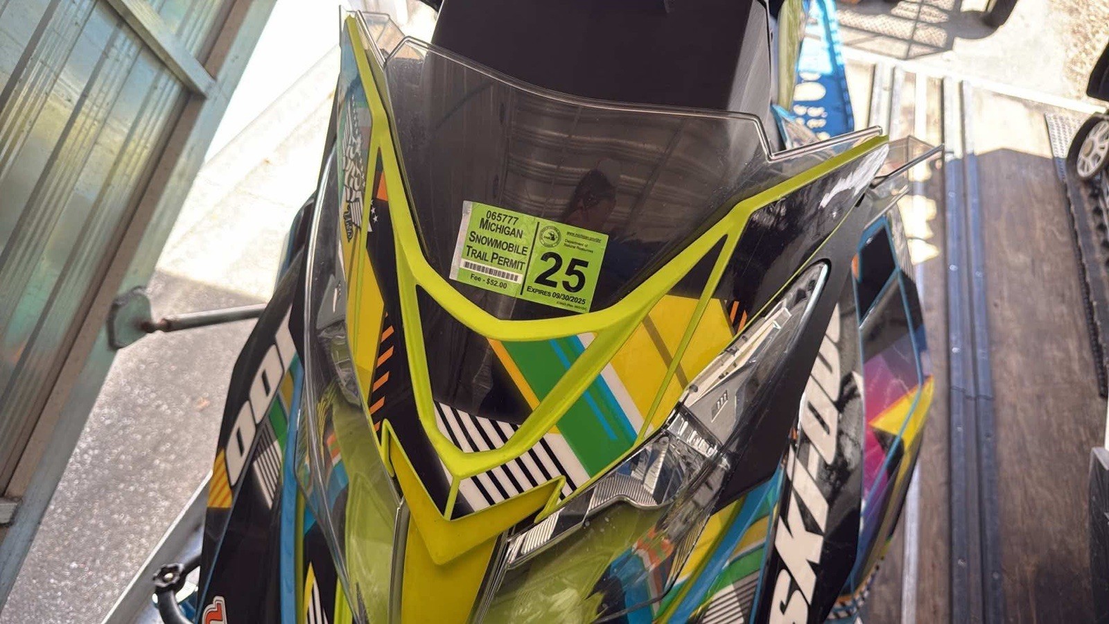 Ski-Doo XS XM Glovebox Extension w/Garmin Drivesmart 76 65 61 GPS Mount