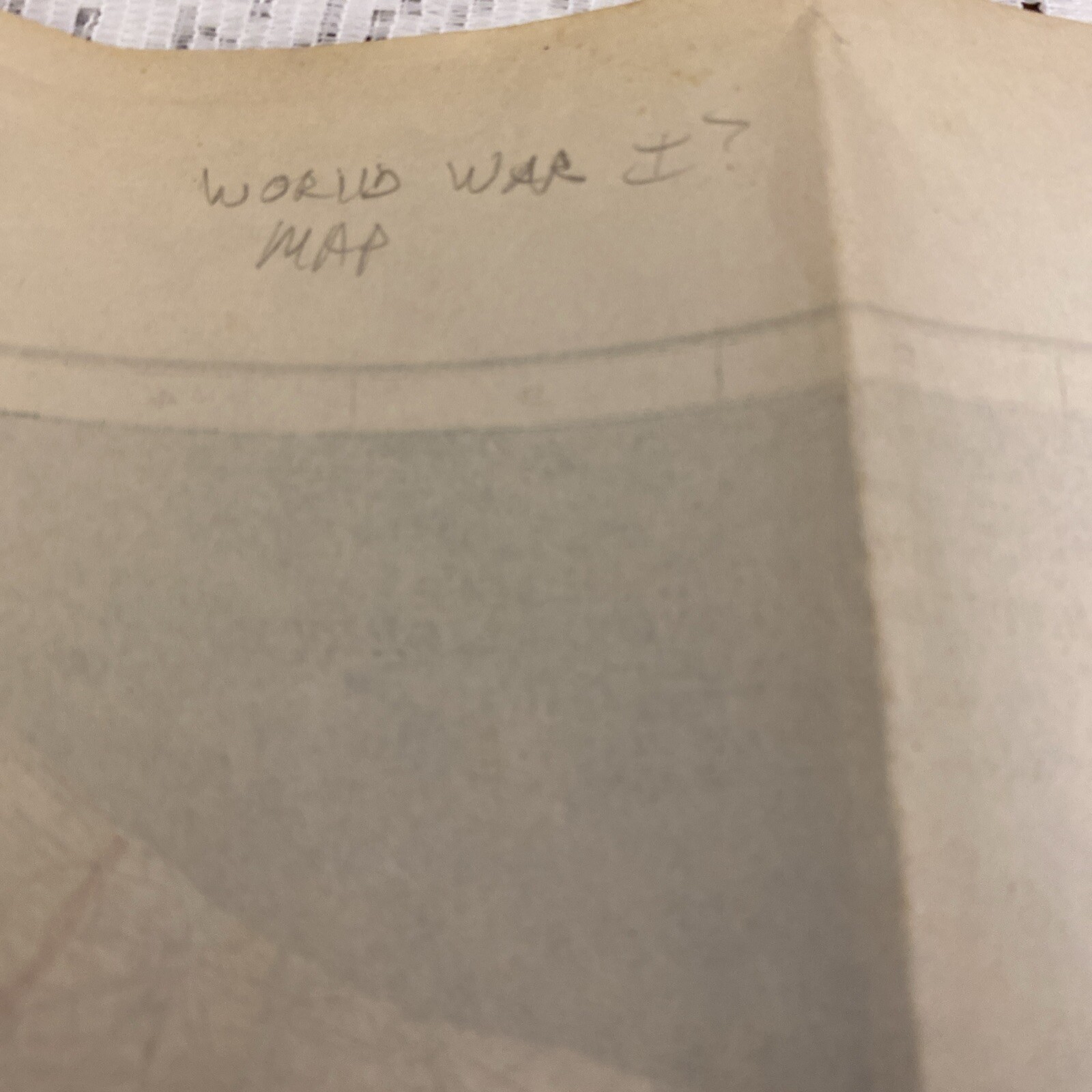 World War Map Battleground Liberty Keystone View Belgium France Germany 19x23