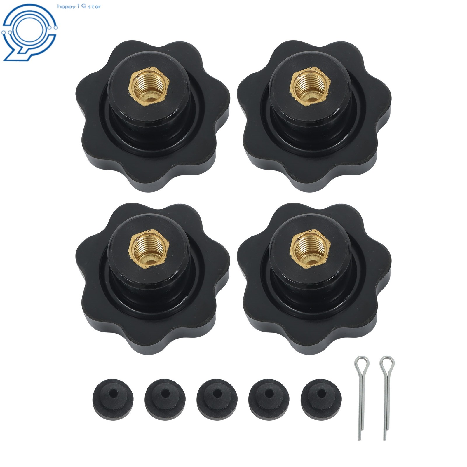 Orange Universal Tuff Top Tractor Canopy 52" X 52" For ROPS 2" x 2" or 2" x 3"