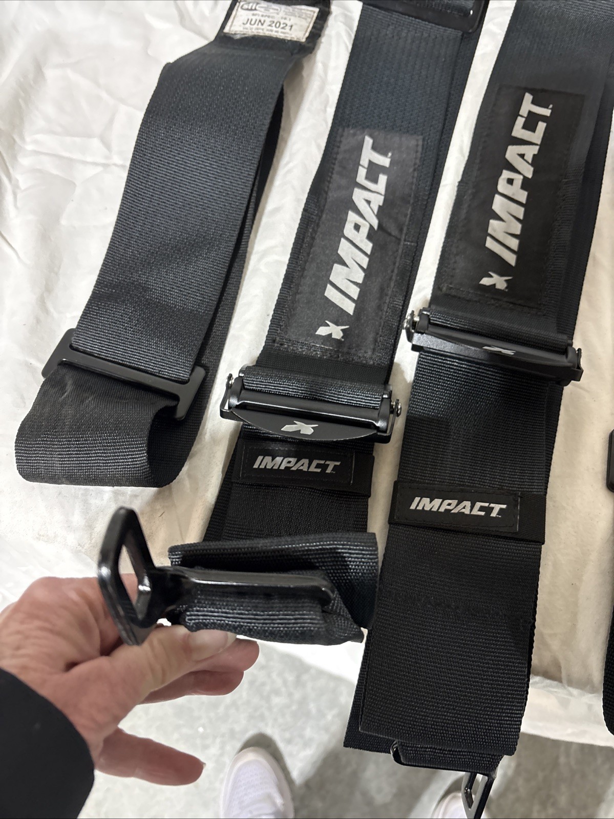 Impact Five Point Racing Safety Belt Harness