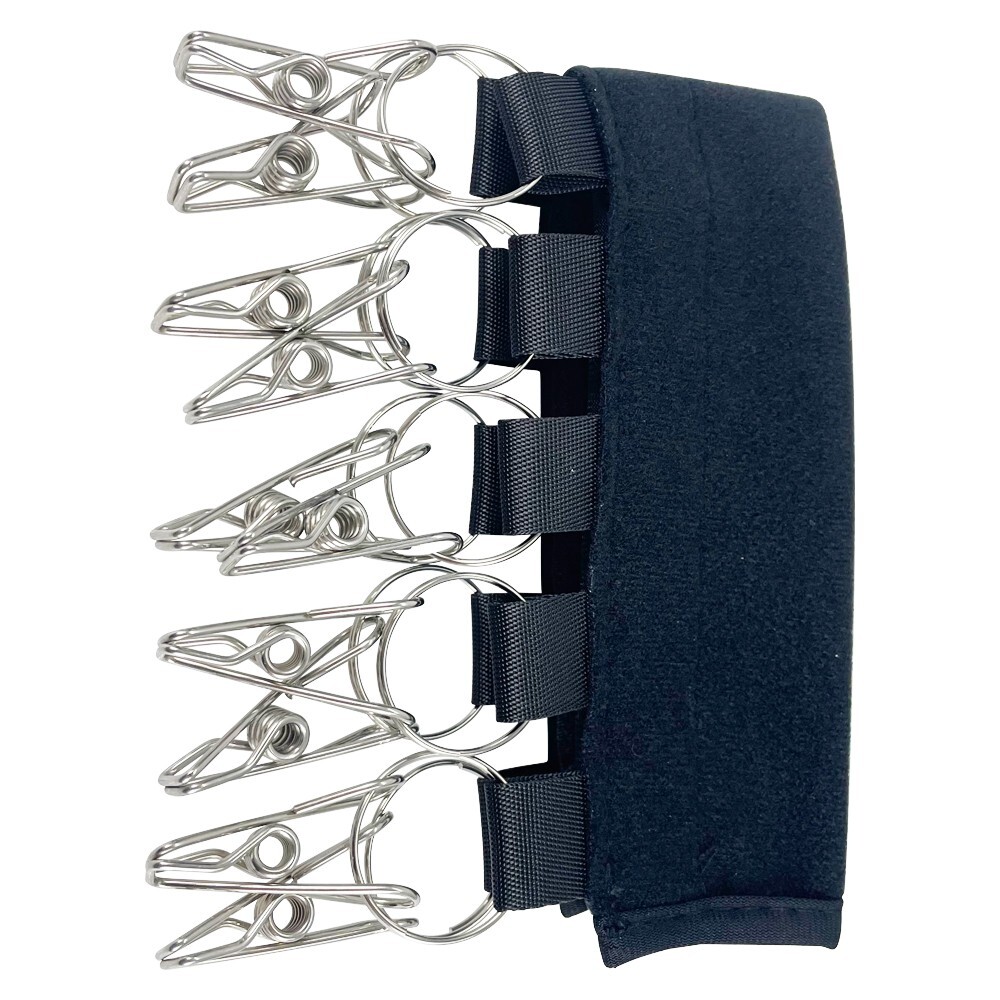 Hat Multifunctional Clip Cap Ten Clips Foldable Storage Home Hat Hanger 1Pcs