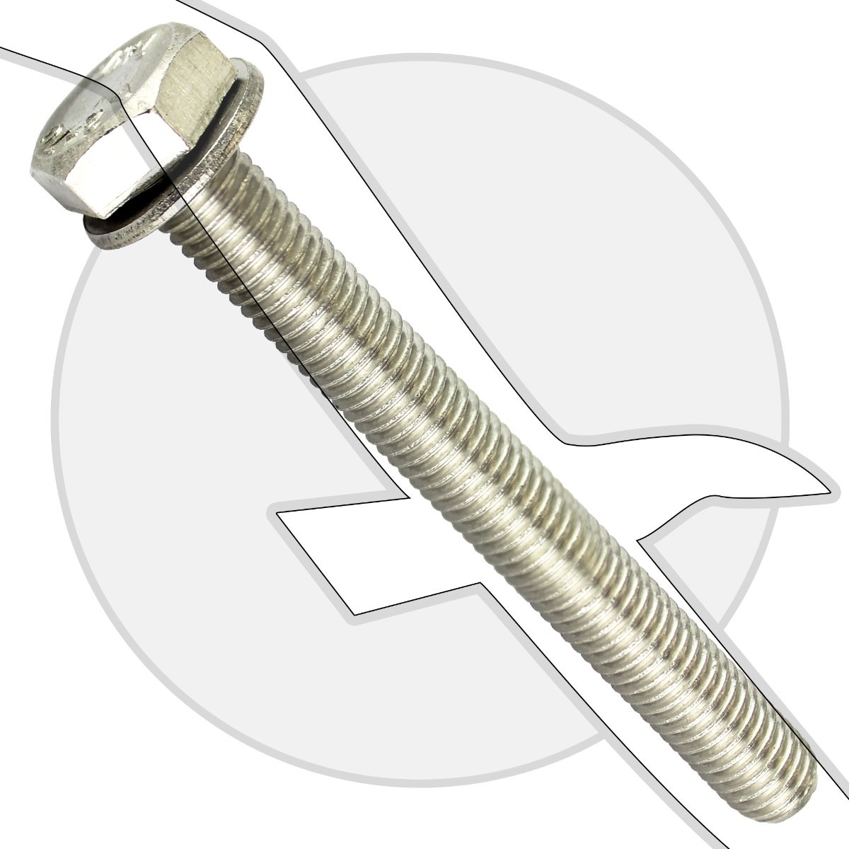 Volvo Penta OEM Flange Screw for Upper and Lower Gear Housing 990860