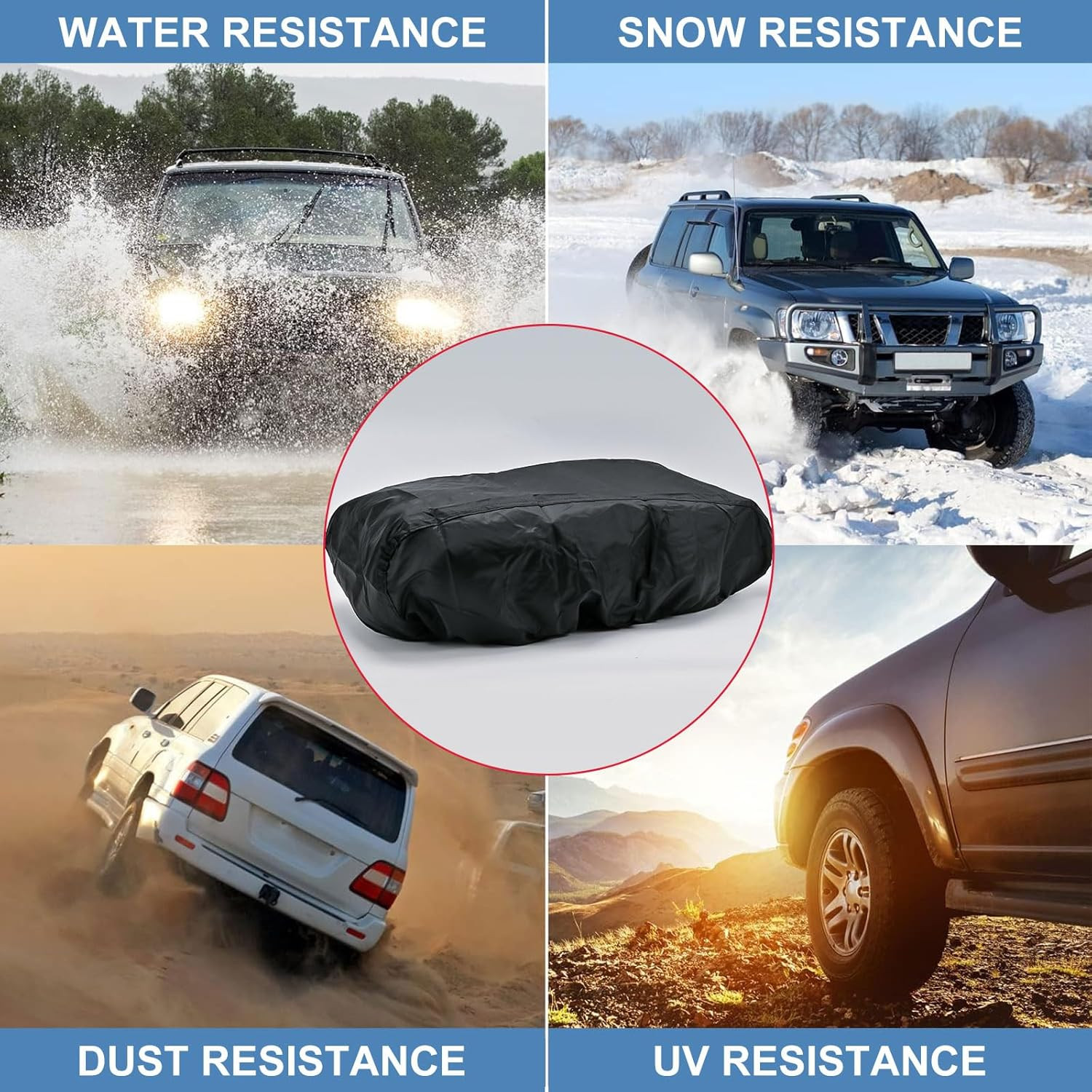 Winch Cover Winch Cover Waterproof Heavy Duty 600D Oxford Fabric Winch Covers