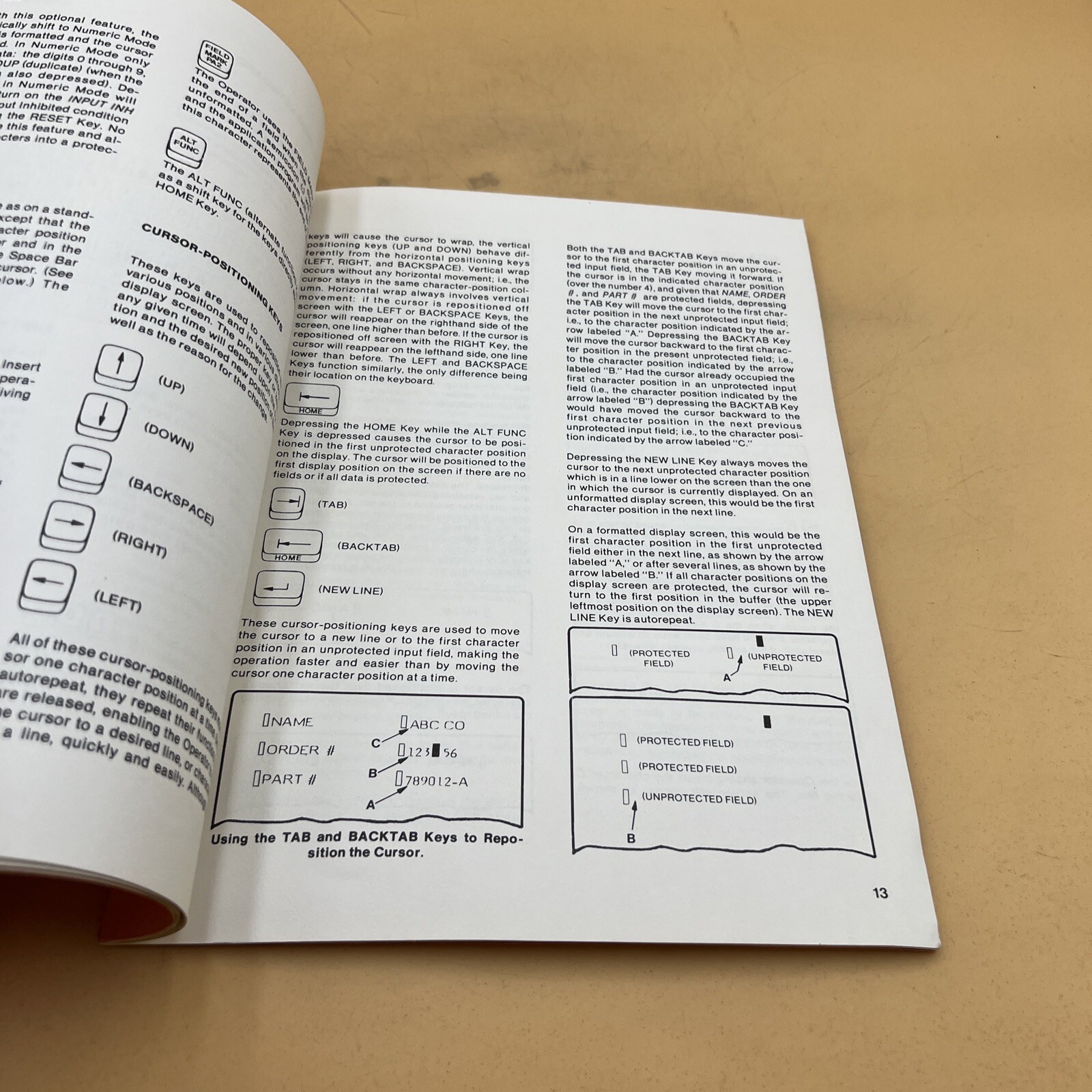 Telex Terminal Communications TC 277C Keyboard Display Terminal Operators Manual