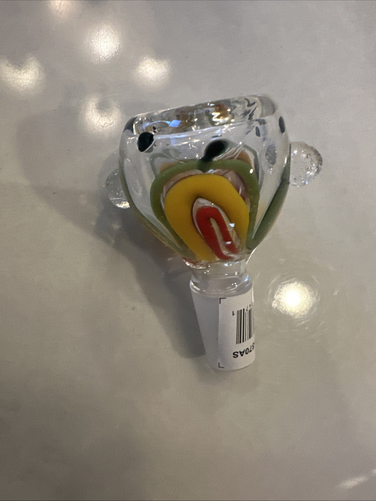 14mm Glass slide bowl Water Pipe Hookah 3ct SPECIAL💥Assorted